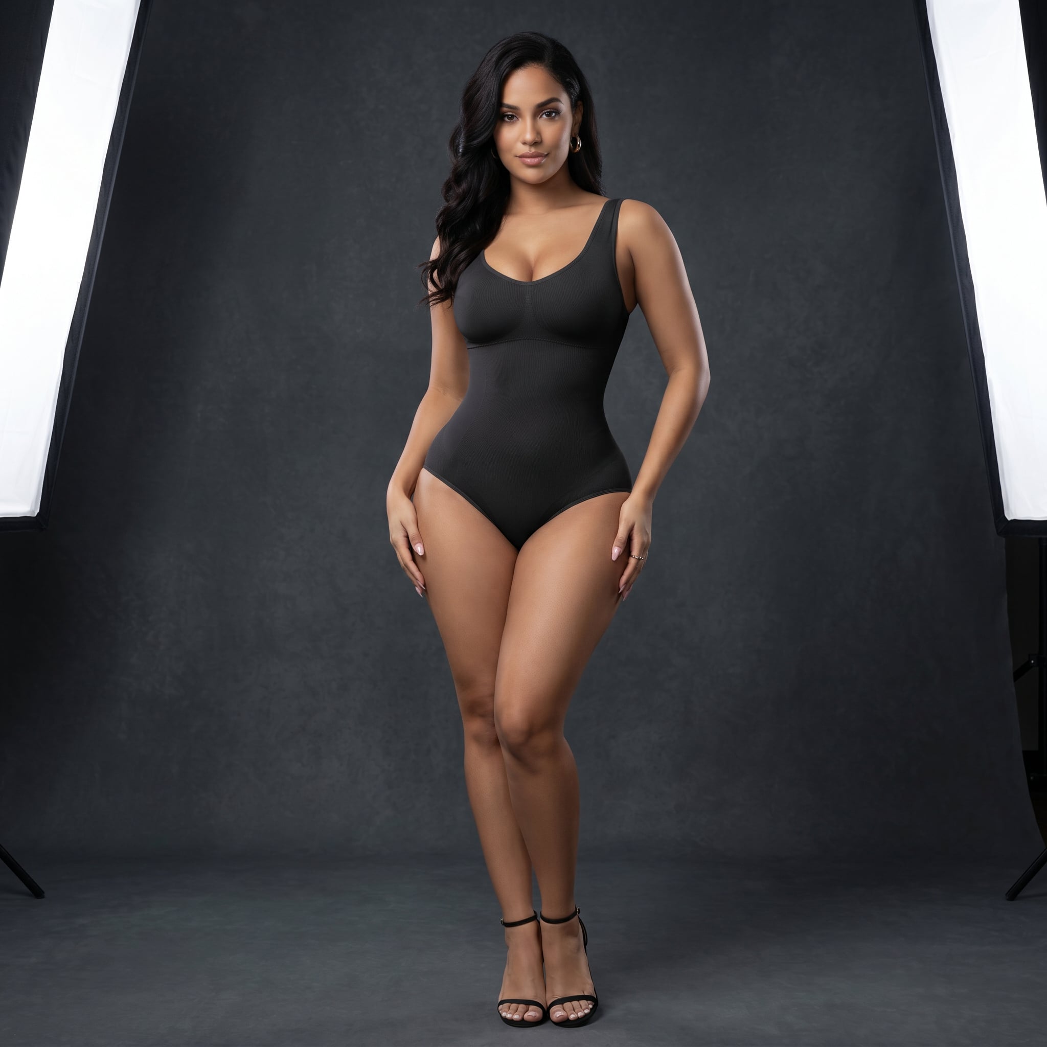 LUANNA Core Sculpt Corset Bodysuit