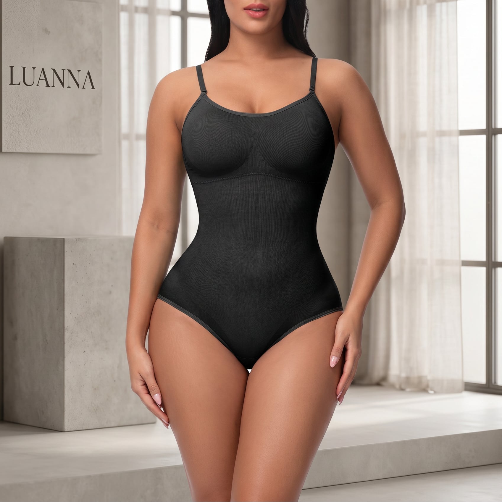 LUANNA Core Sculpt Compression Bodysuit